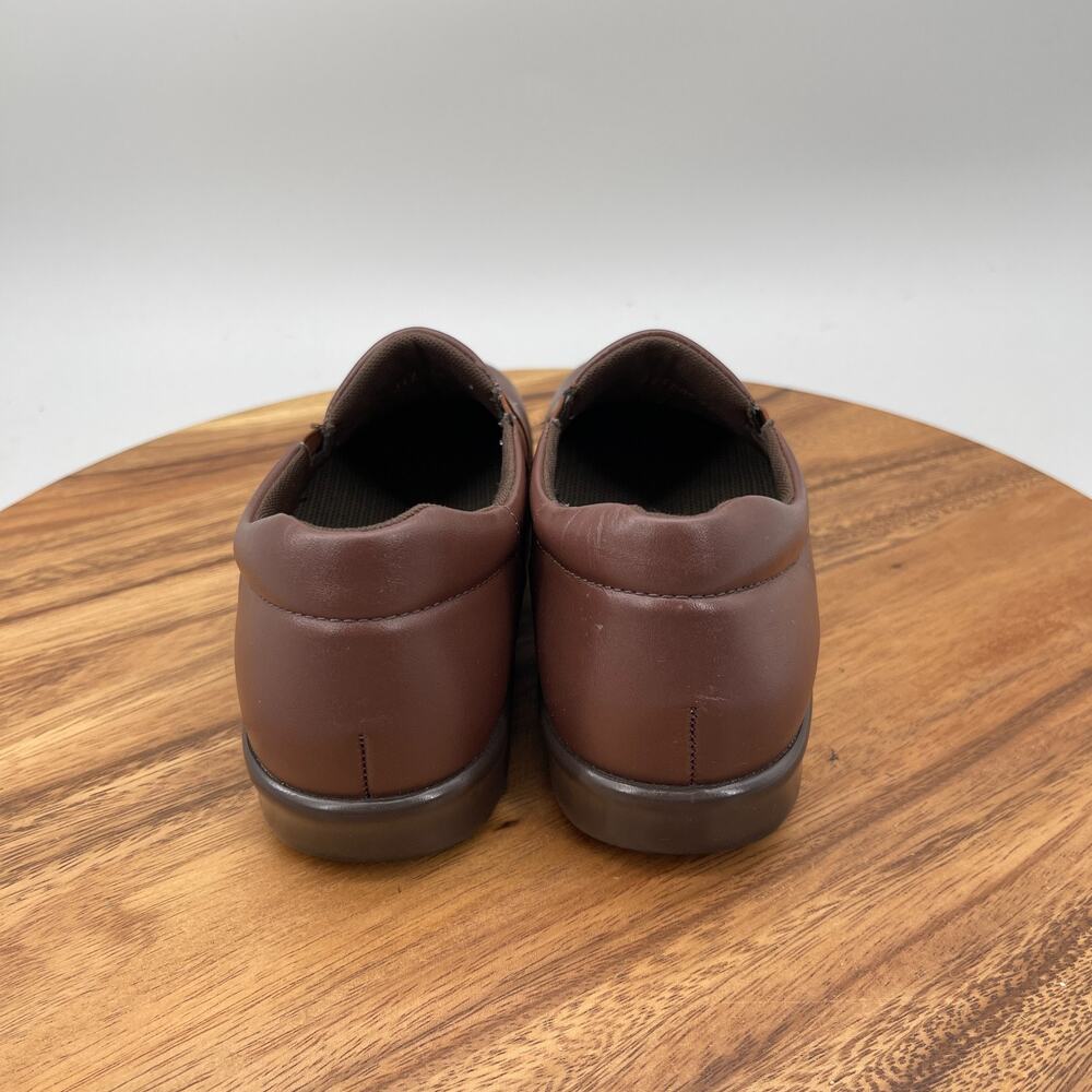 SAS Shoes Womens Size 5.5 M Brown Leather Casual Comfort Walking Slip On Loafer - Picture 4 of 9